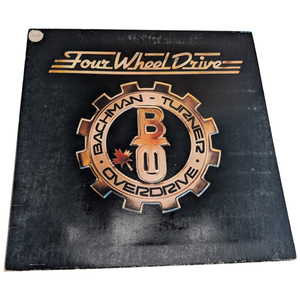Bachman Turner Overdrive BTO Four Wheel Drive LP (1975 US SRM-1-1027) EX VG